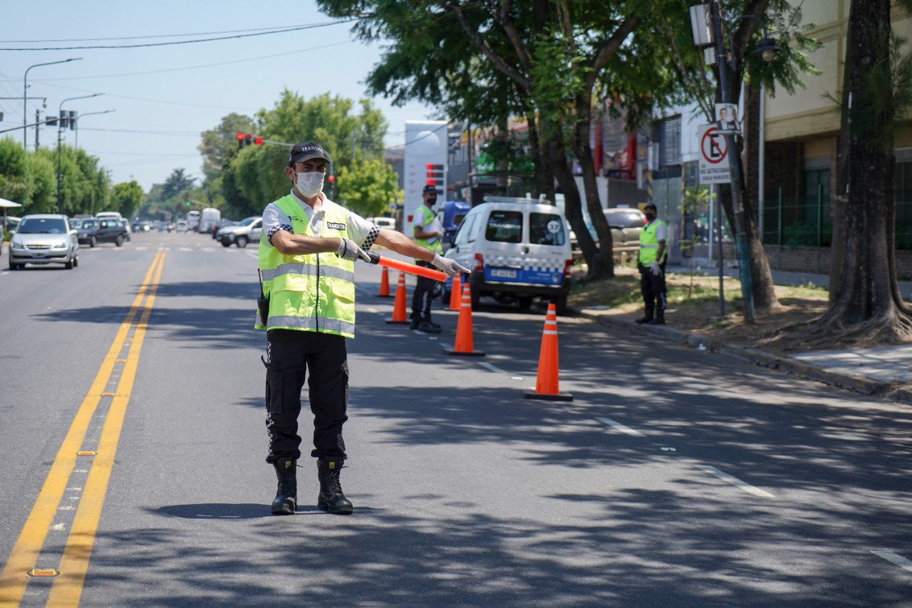 Vicente López refuerza los operativos de tránsito durante las fiestas