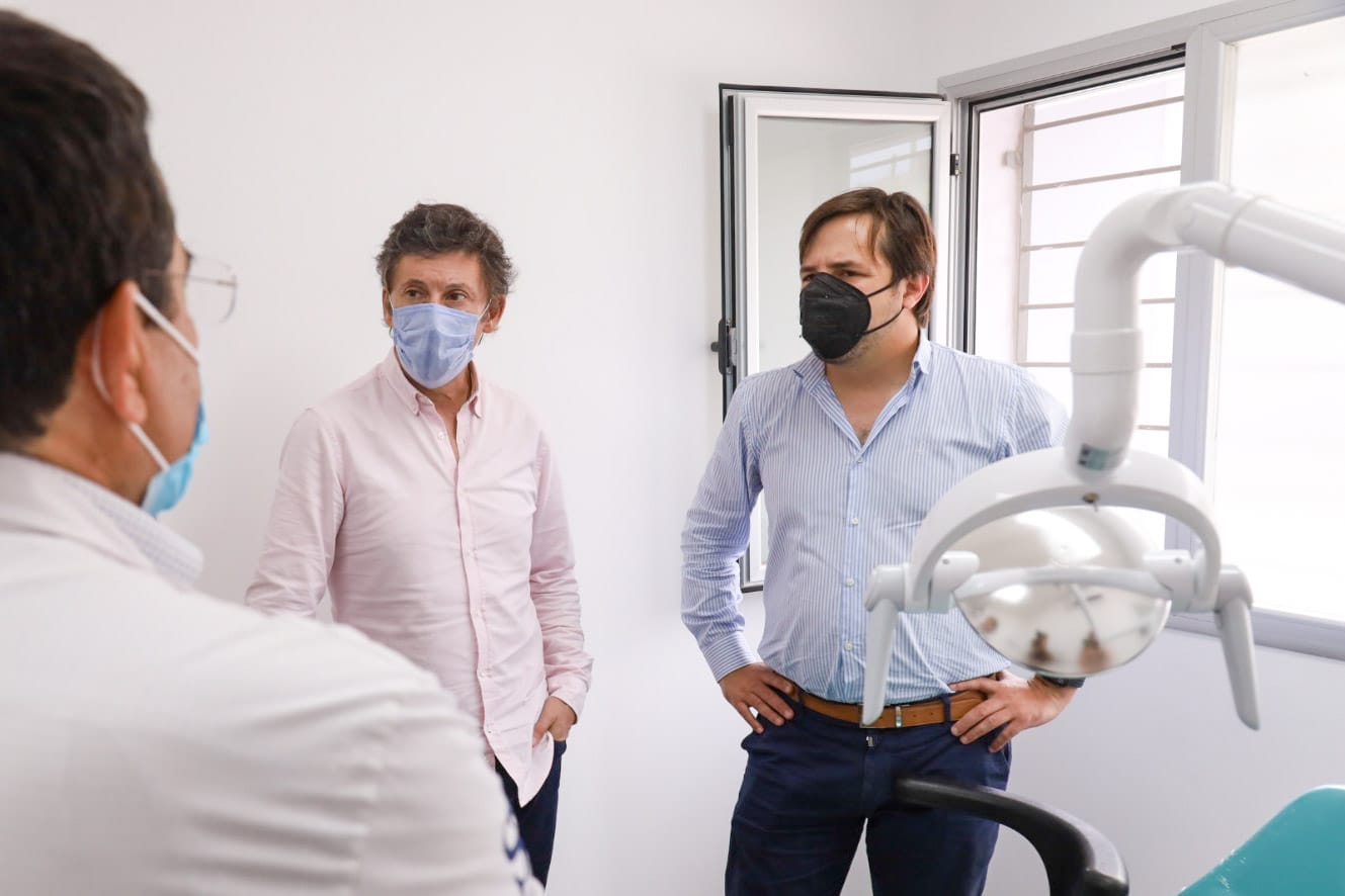 San Isidro: Posse y Kreplak recorrieron el nuevo centro de salud en Boulogne
