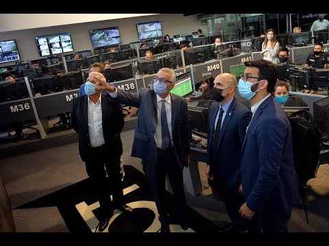 Julio Zamora recibió al Jefe de Seguridad de la Embajada de Israel en el marco de una capacitación al personal policial de Tigre
