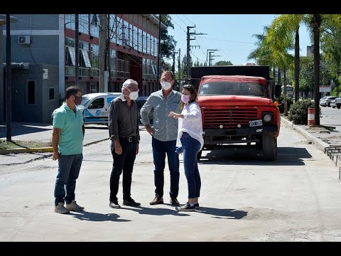 Julio Zamora supervisó la remodelación integral sobre la Avenida de los Constituyentes