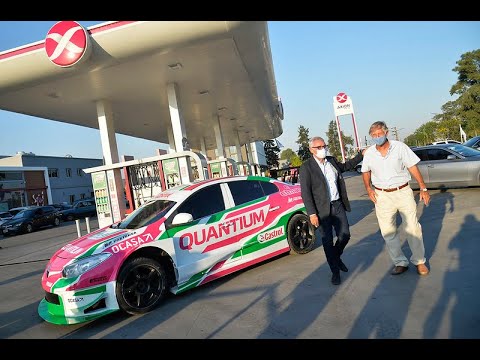 Julio Zamora acompañó la presentación del equipo “Axión Energy Sports” que competirá en la temporada 2022 del Súper TC 2000 y TC 2000