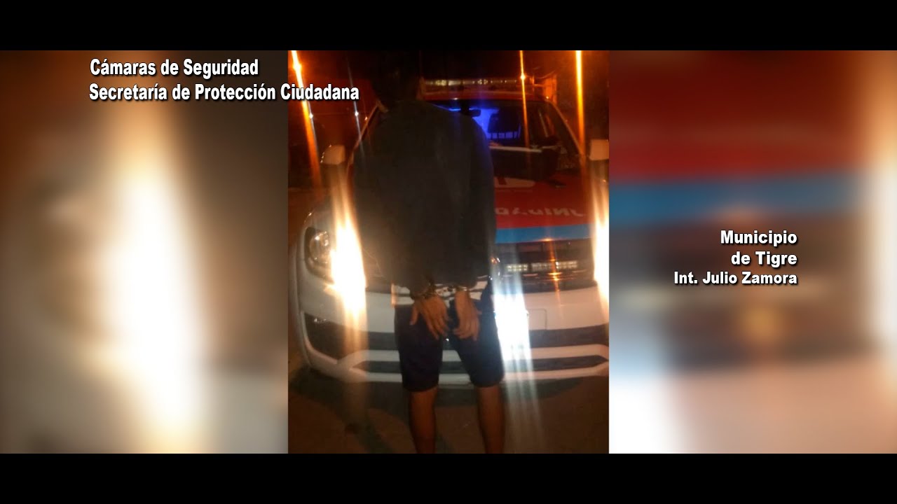 Alerta Tigre Global: el COT detuvo a un sujeto que robó un estéreo a un vehículo estacionado