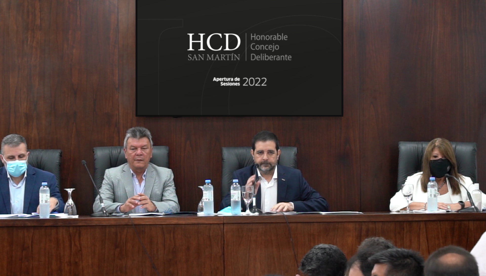 Fernando Moreira inauguró las sesiones ordinarias 2022 del HCD.