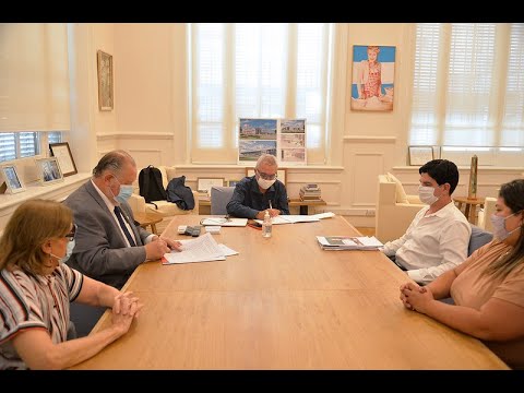 Julio Zamora firmó un convenio con la Fundación Hagamos Todo para Educar en Ciencias