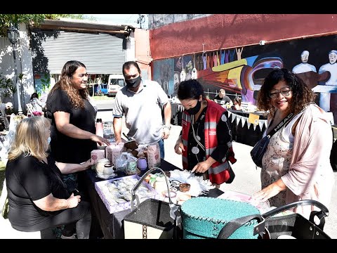 Vecinos y vecinas disfrutaron de la Feria Colores y Sabores en el Refugio Municipal de Tigre