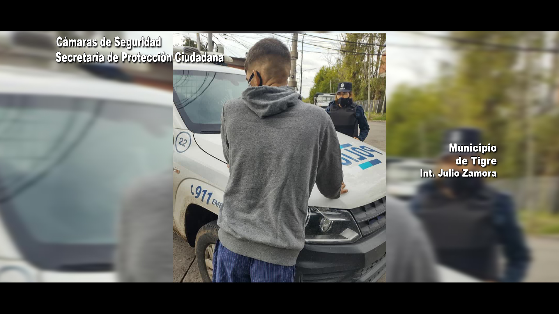 Registrado por las cámaras: robó un celular dentro de un vehículo y el COT lo interceptó cuando huía en colectivo