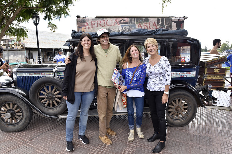 El Municipio de Tigre recibió a los Zapp, la familia que cumplió el sueño de darle la vuelta al mundo