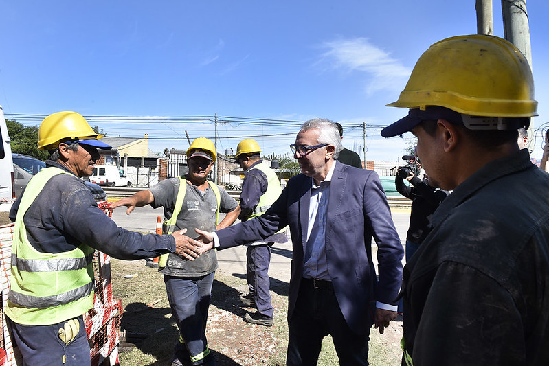 El Municipio de Tigre avanza en obras de pavimentación y gas en Benavídez