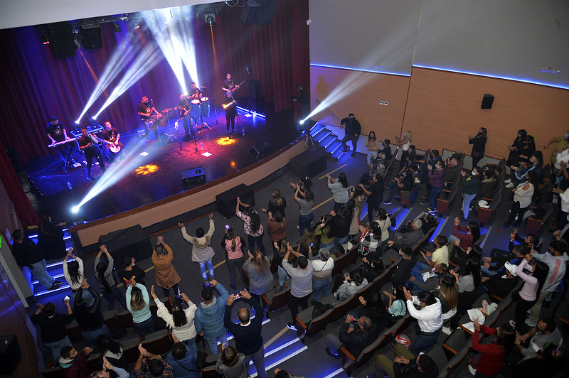 Luis Ornelas vibró en el Teatro Municipal Pepe Soriano para el disfrute de centenares de vecinos y vecinas de Tigre