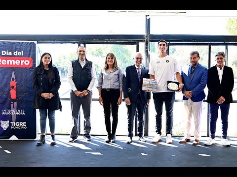 En el Día Nacional del Remero, Julio Zamora reconoció a deportistas, clubes e instituciones