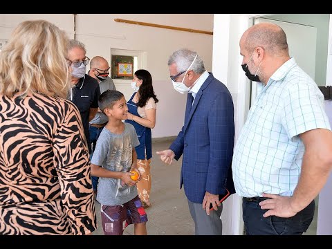 Julio Zamora en Ricardo Rojas: «Con más obras en educación, estamos invirtiendo en el futuro de nuestros niños»