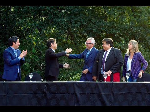 Julio Zamora y Axel Kicillof acordaron nuevas obras de pavimentación para el Municipio de Tigre