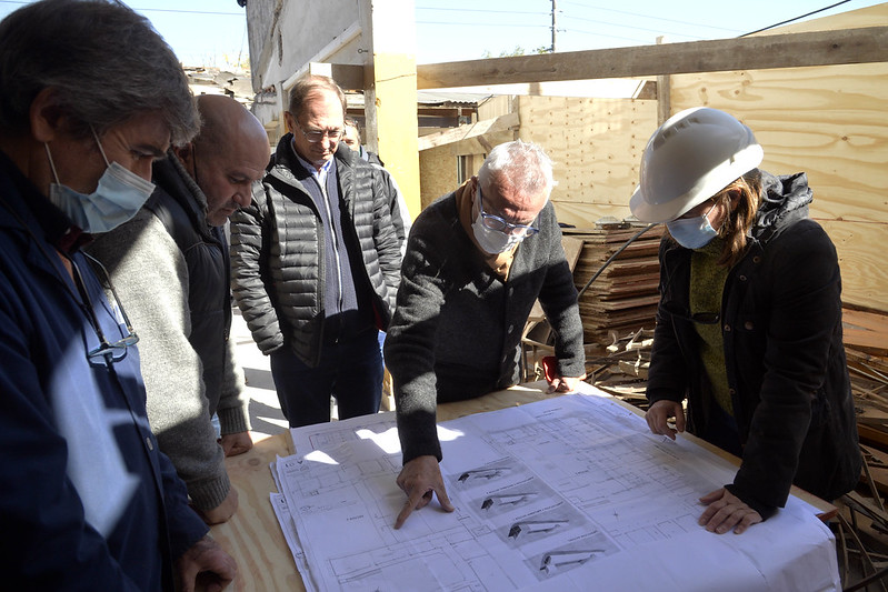 Julio Zamora supervisó las reformas y ampliación de la Escuela Técnica N°2 de Ricardo Rojas