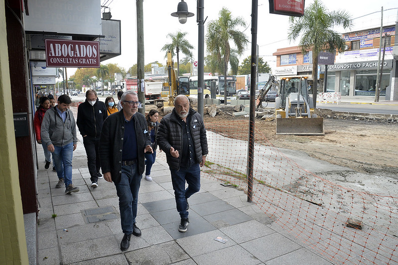 El Municipio de Tigre avanza con las obras de repavimentación y renovación de la Ruta 197