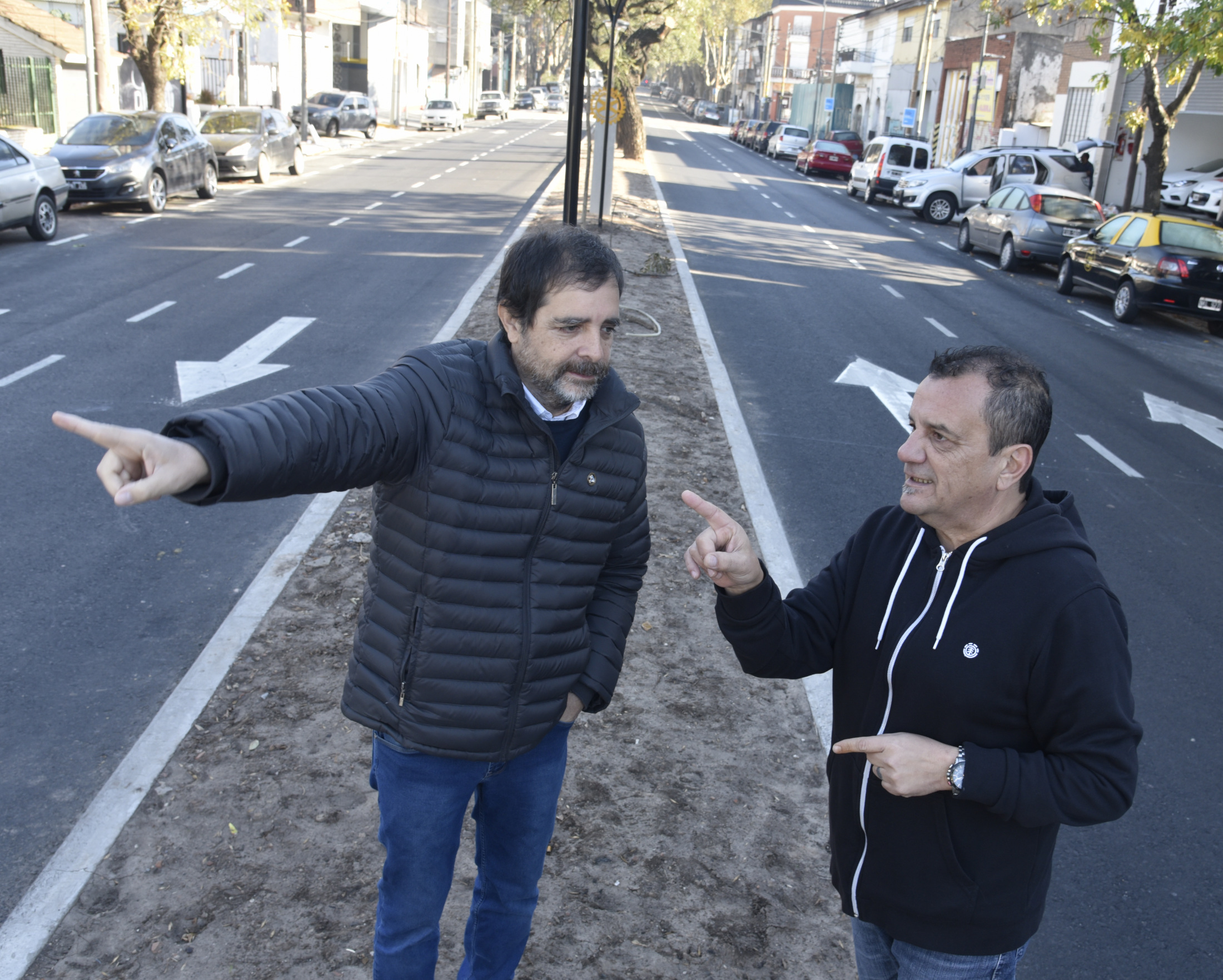San Martín se prepara para la inauguración de la renovada Av. 25 de Mayo