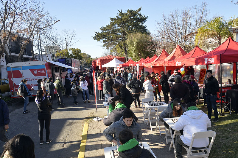 El Municipio desplegó un nuevo operativo del programa Tigre Con Vos en el Boulevard Dardo Rocha