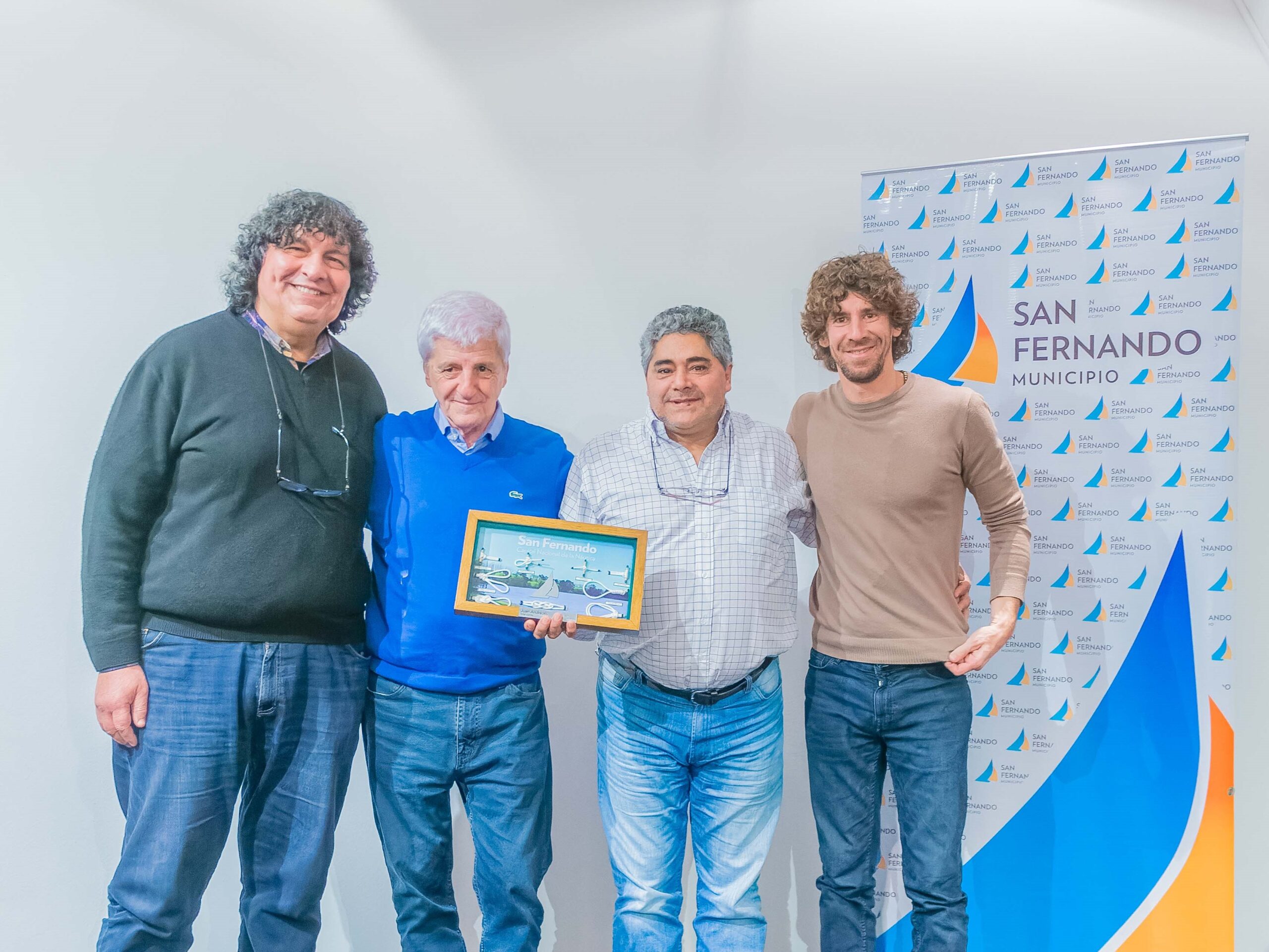 Juan Andreotti celebró el Día del Fomentista y otorgó un subsidio a las instituciones de San Fernando