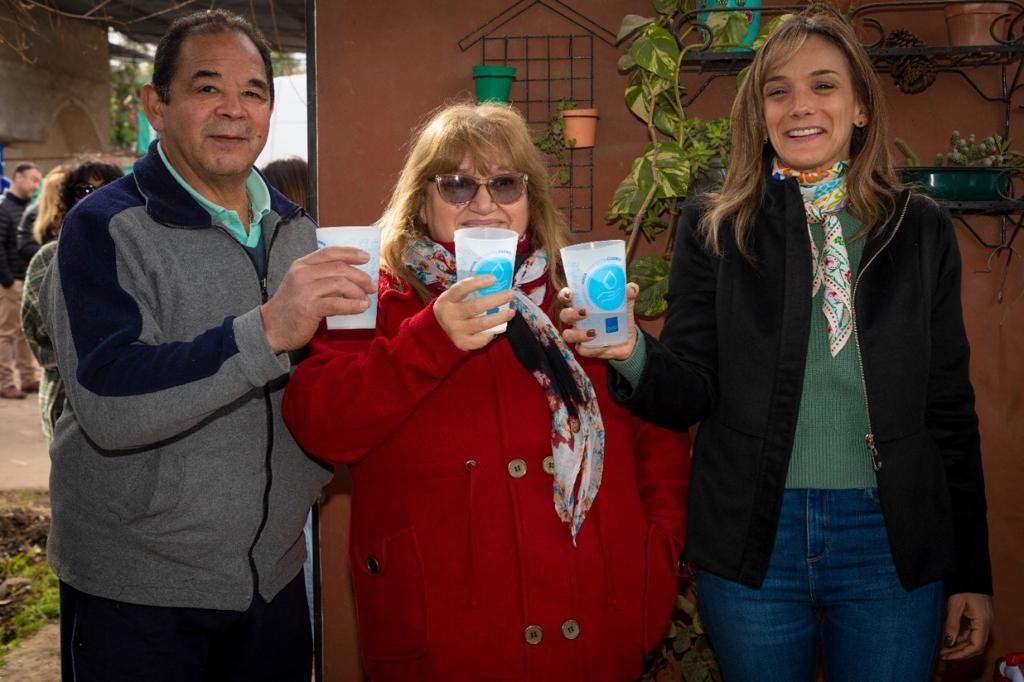 Malena Galmarini habilita una nueva red para llevar el agua potable a 10.700 habitantes de Benavídez, Tigre