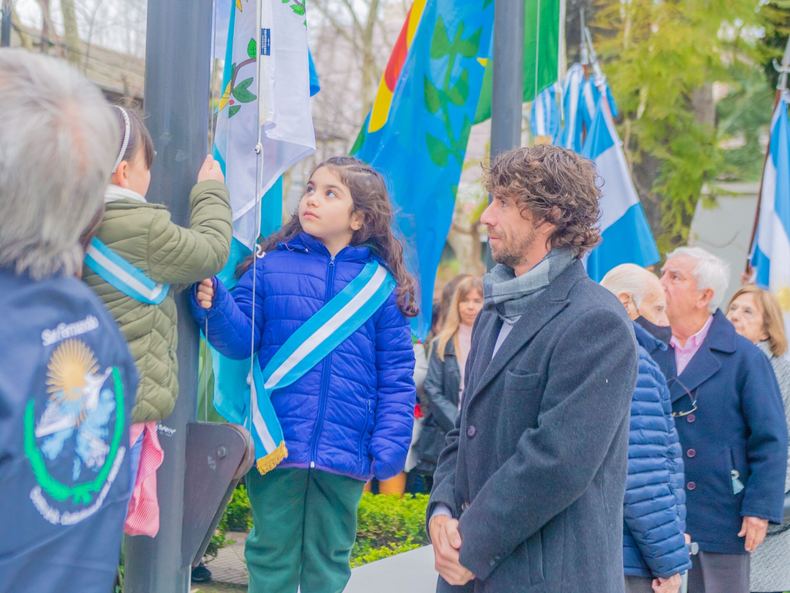 San Fernando homenajeó a San Martín en un emocionante acto cívico