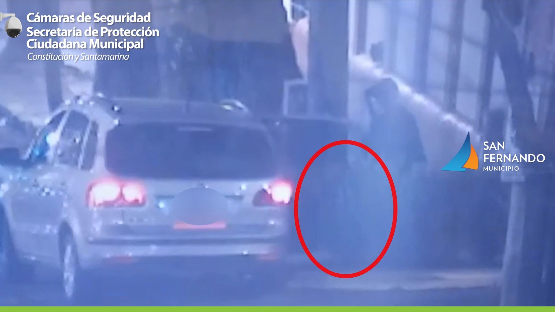 Patrullas Municipales de San Fernando detuvieron a “roba plantas” de espacios públicos