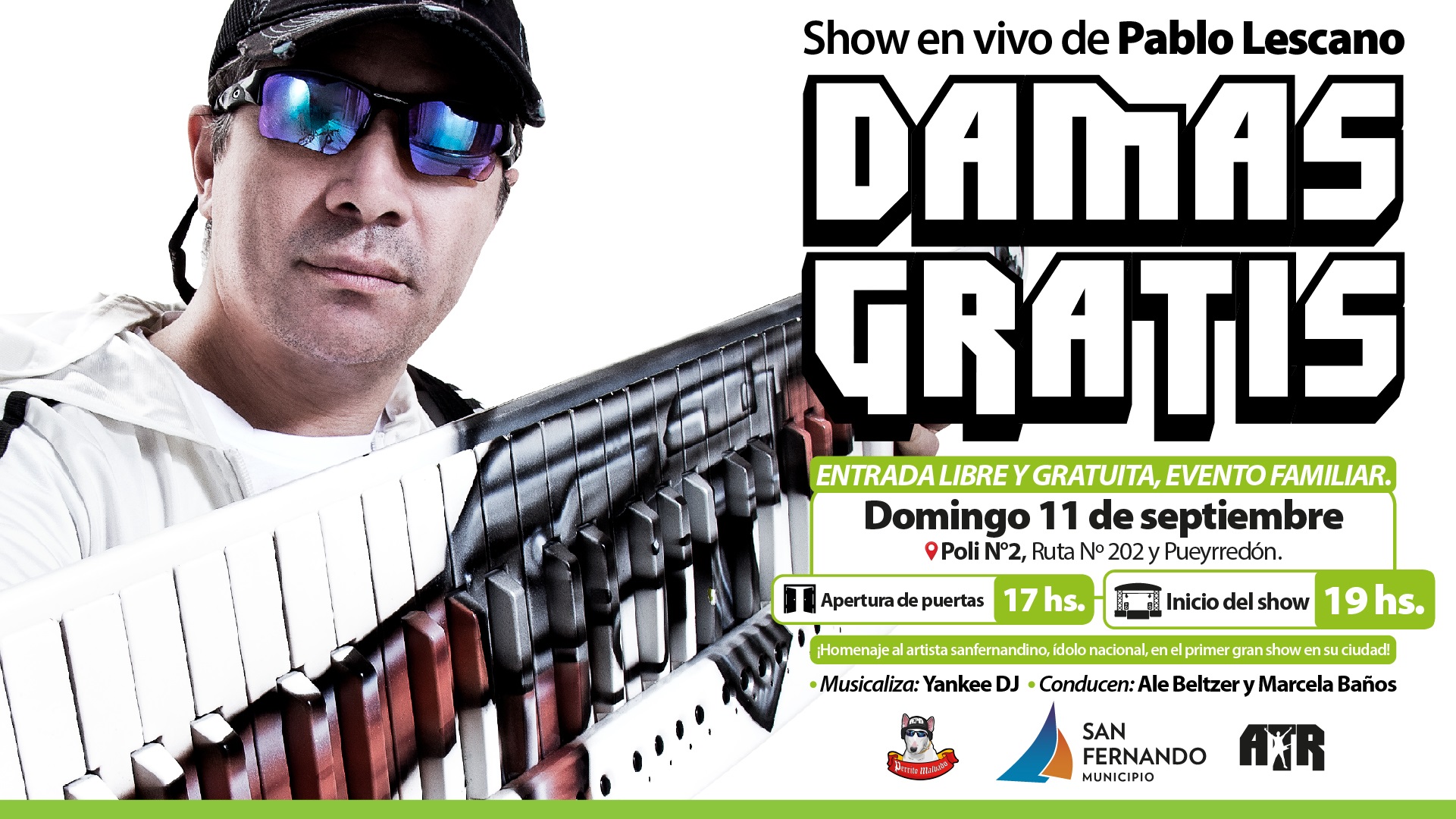 Pablo Lescano Damas Gratis San Fernando