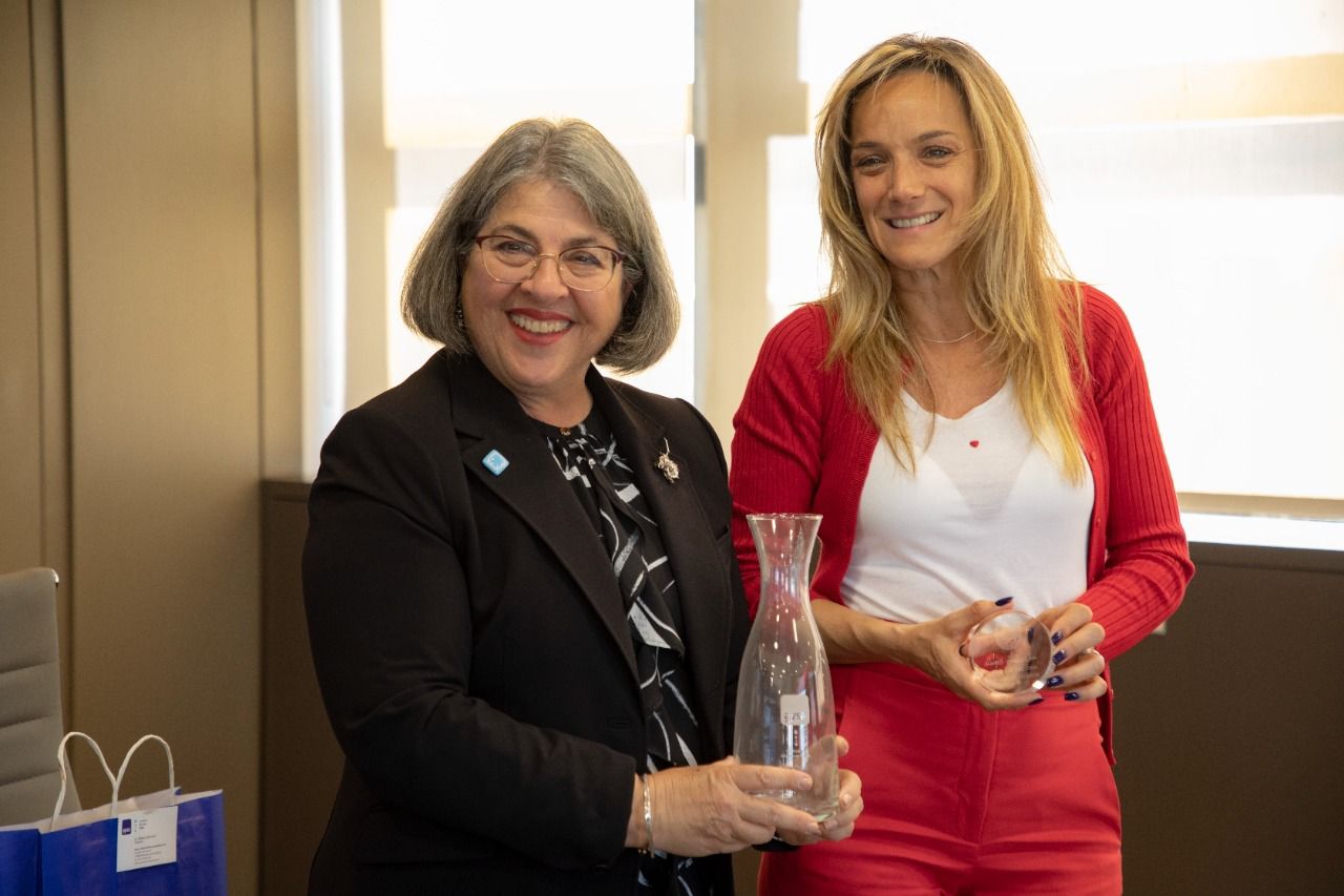 Malena Galmarini recibió a la Alcaldesa del Condado de Miami Dade