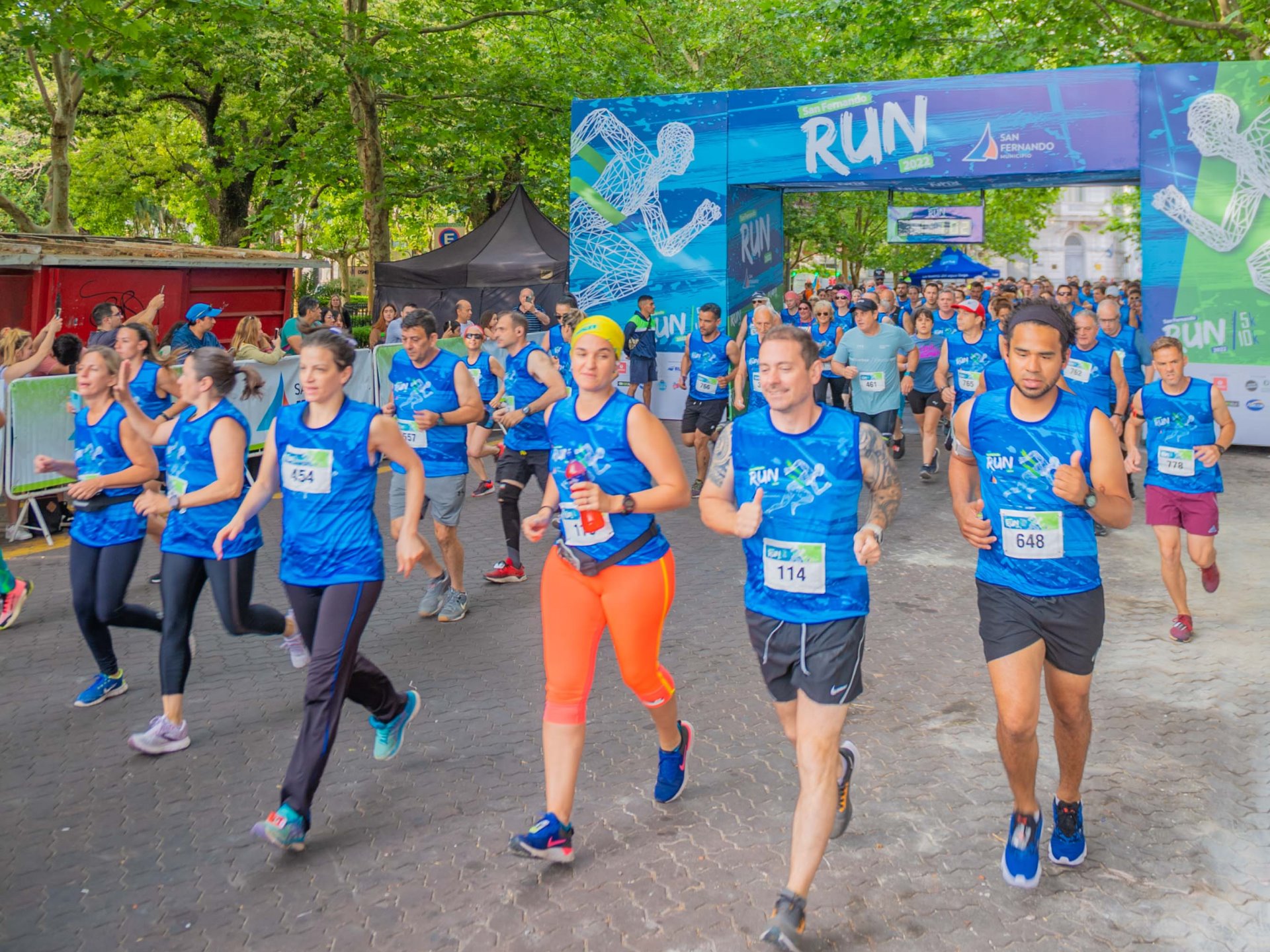 Se corrió un espectacular “San Fernando Run”, la primera carrera de 5k y 10k del Municipio
