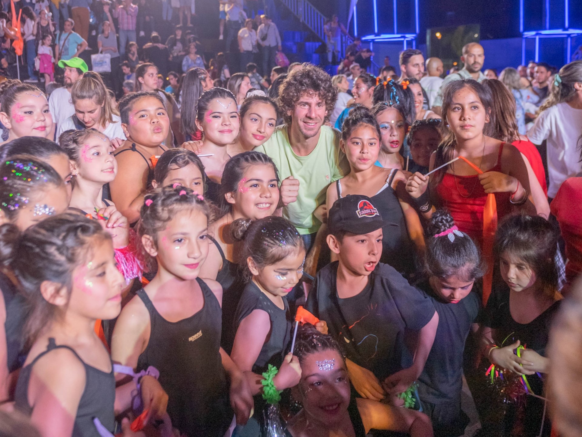 Los Polideportivos de San Fernando tuvieron multitudinarias “Gimnasiadas” de niños y adultos