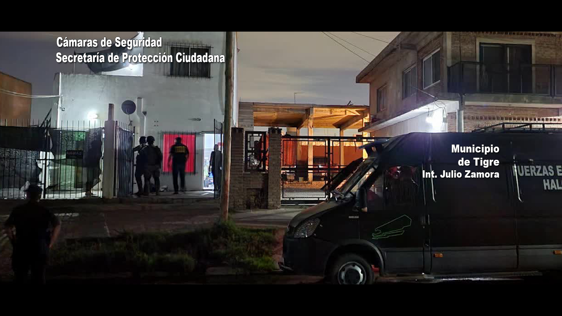 La Policía, la DDI de San Isidro y el COT allanaron el domicilio de los autores del robo a la moto en Camino Bancalari