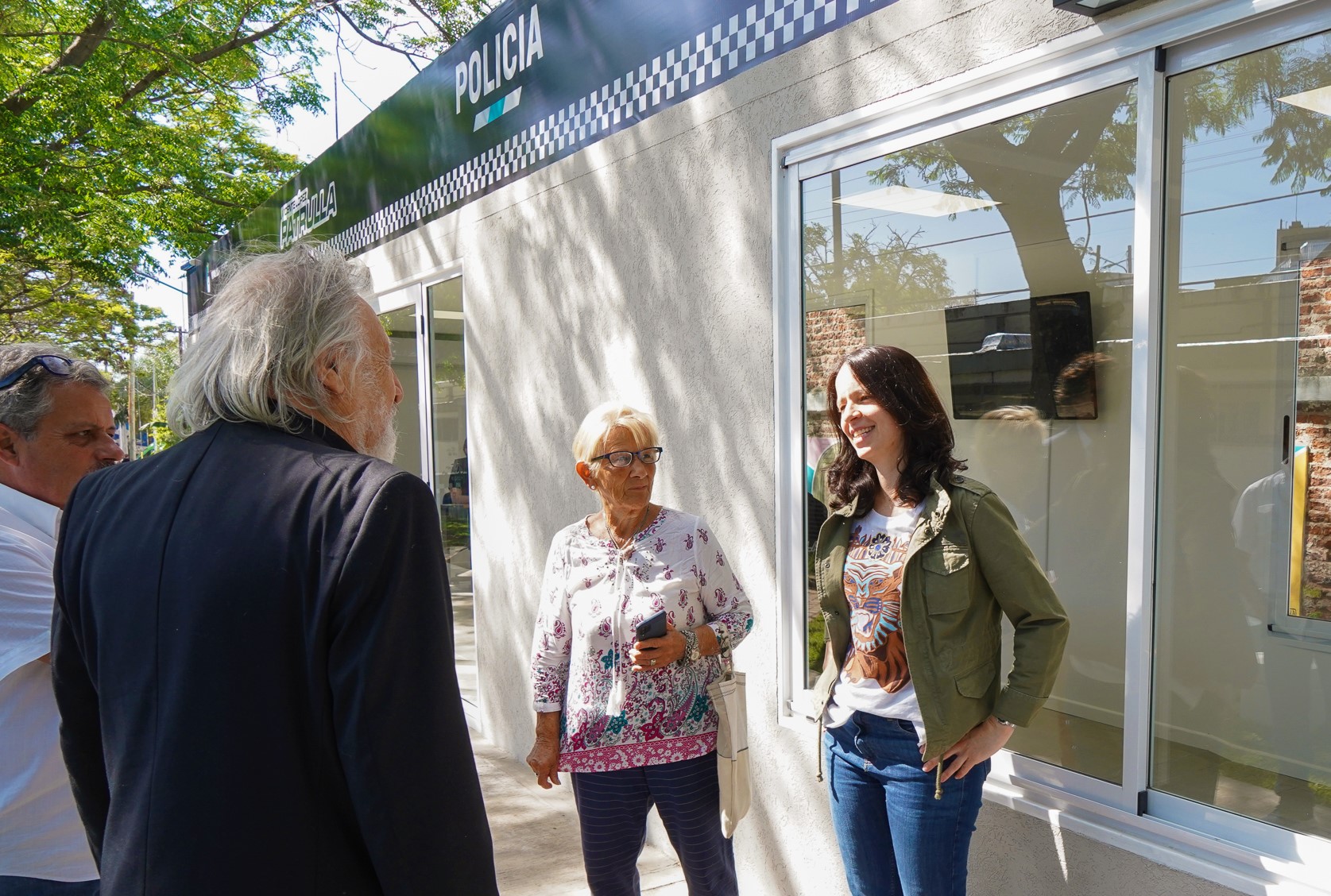 Vicente López inauguró un nuevo destacamento en Florida Oeste