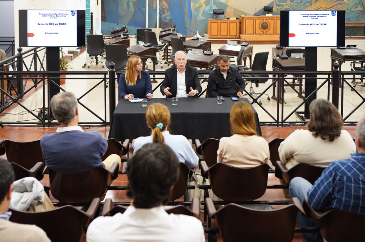 La UBA trabaja en un informe sobre educación para el Concejo Deliberante de Tigre