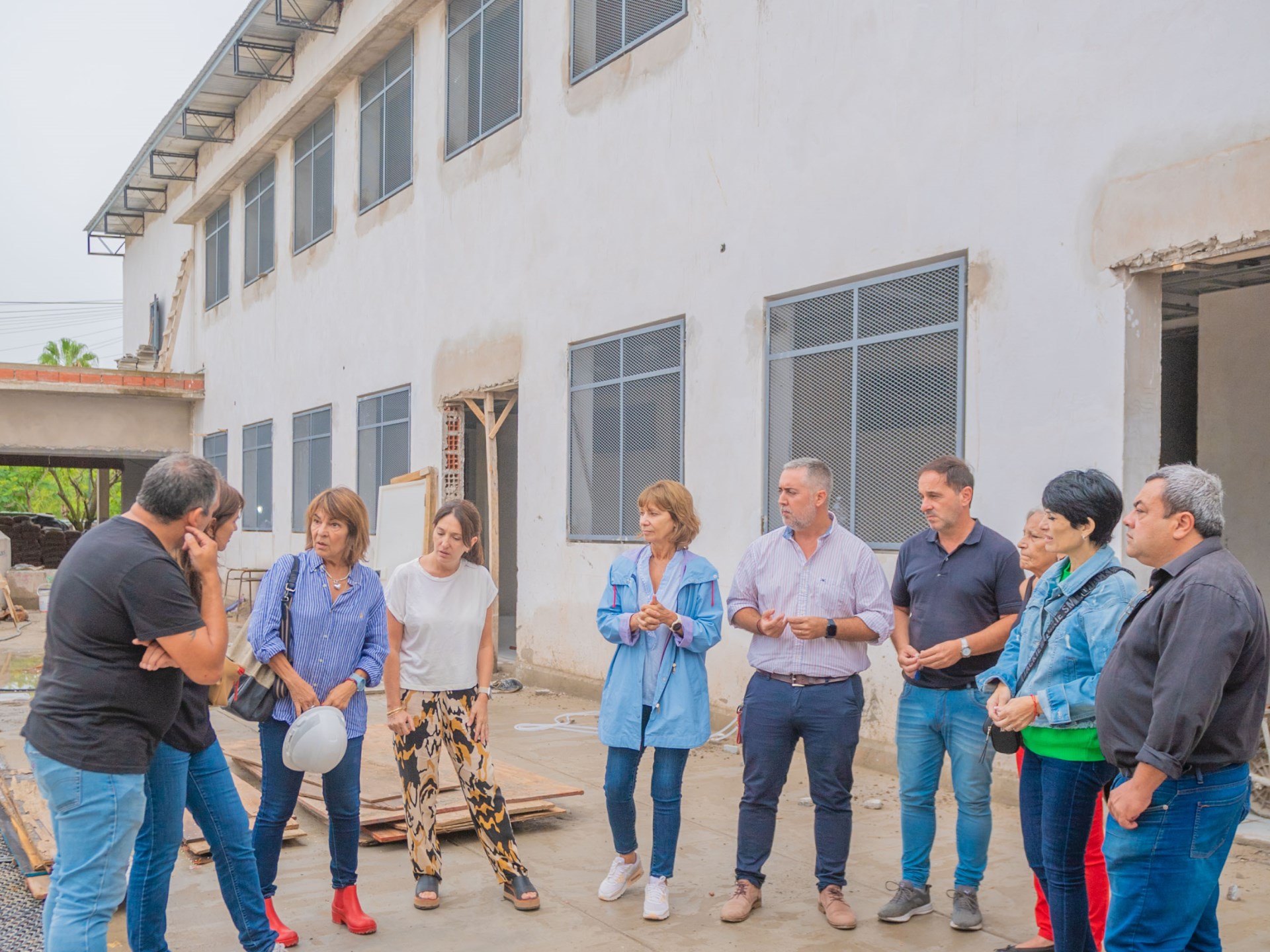 La Escuela Primaria N°5 y Secundaria N°19 de Virreyes sigue avanzando en su restauración