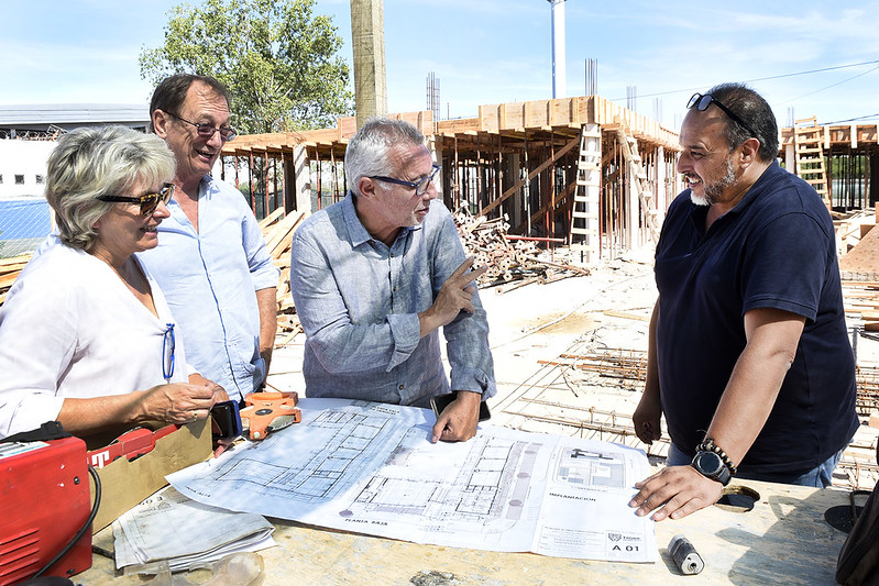 El Municipio de Tigre avanza con la construcción del nuevo edificio de la Escuela Primaria N° 23