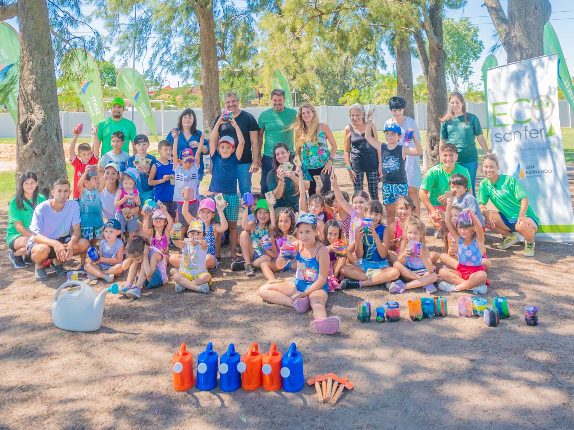 Las Colonias de San Fernando brindan talleres de Educación Ambiental durante el verano