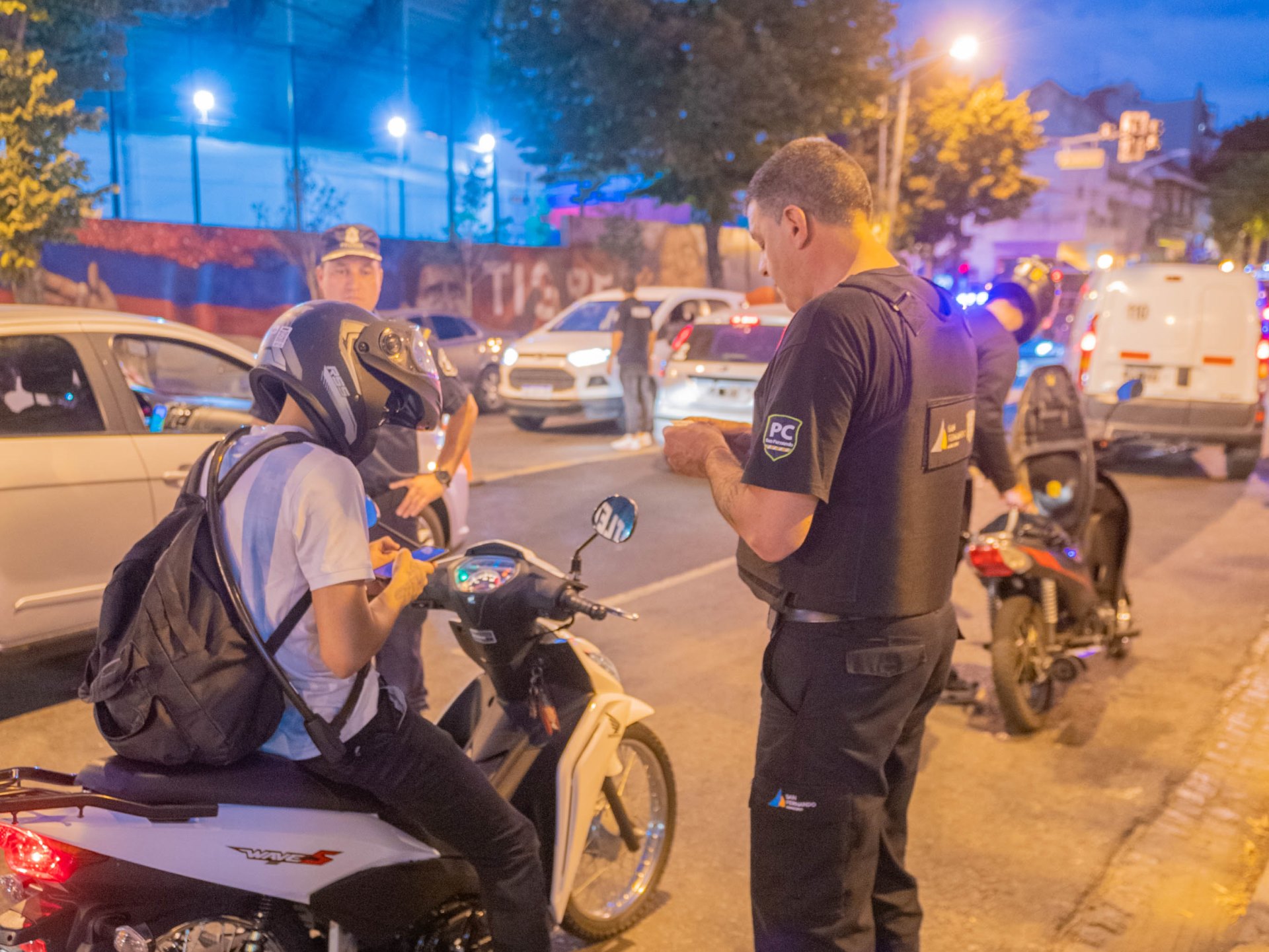 San Fernando sigue reforzando la seguridad con operativos en principales puntos de la ciudad