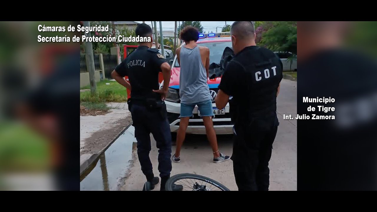 Don Torcuato: Sustrajo una bicicleta de la vereda de un comercio y el COT lo detuvo en El Talar