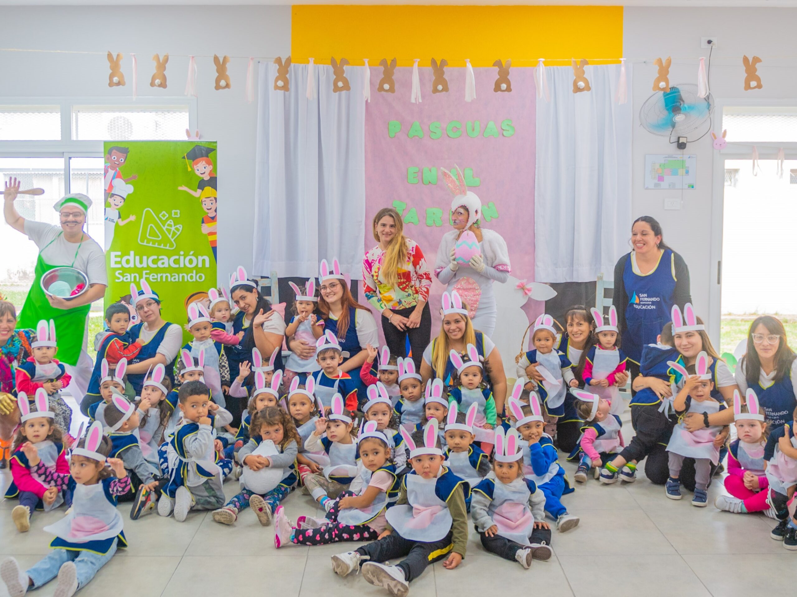 San Fernando celebró la Pascua con actividades en sus Centros Educativos municipales