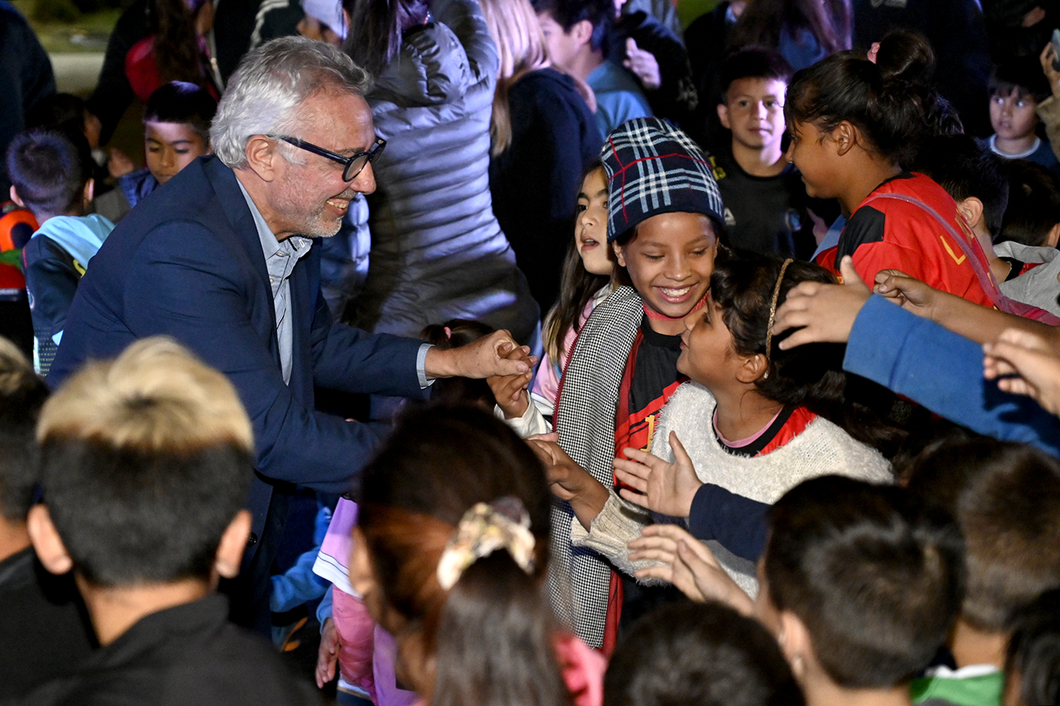 Julio Zamora participó de la apertura de la Liga de Baby Fútbol Infantil 2023