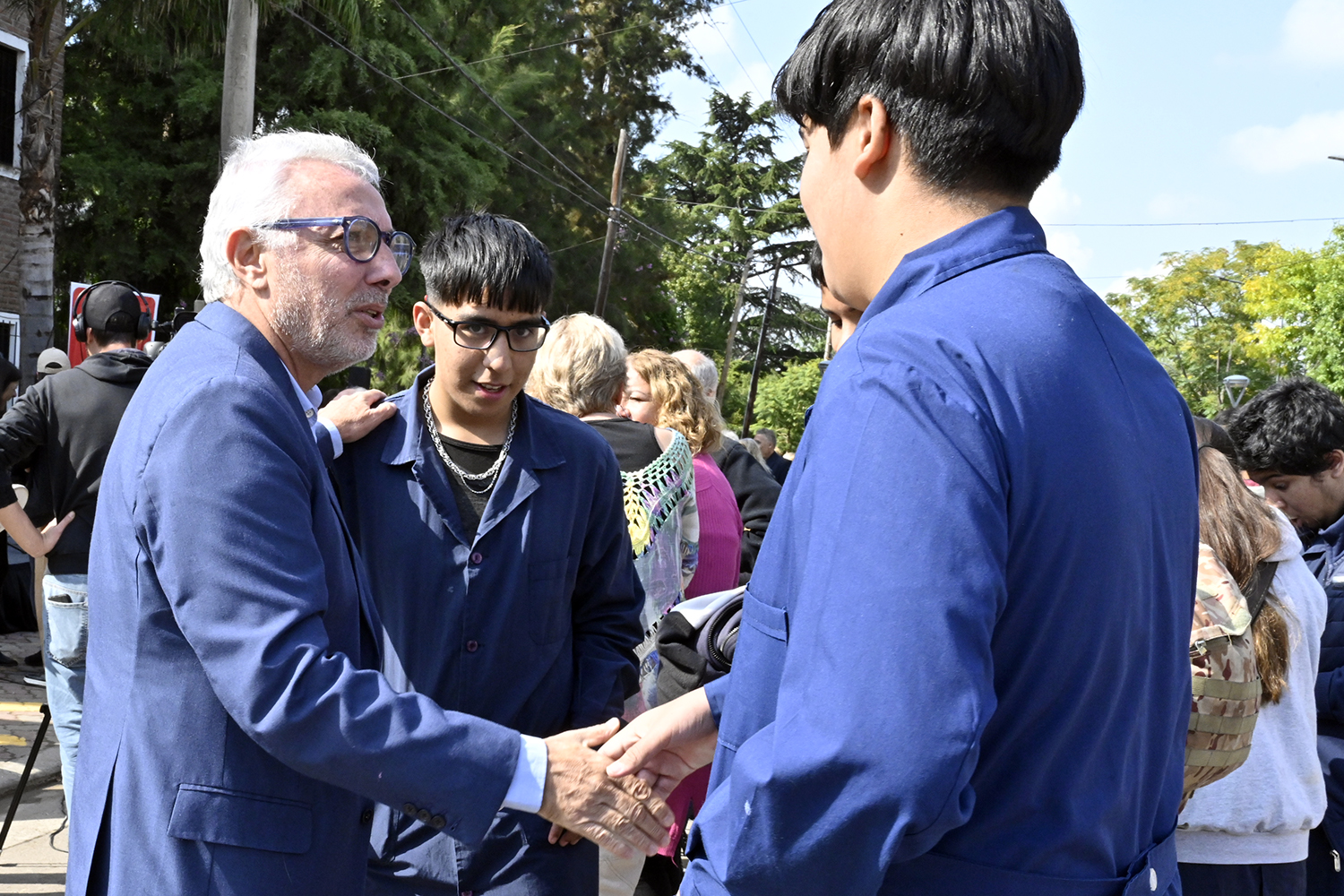 Julio Zamora acompañó la celebración del 50° aniversario de la Escuela Secundaria N° 3 “La Reconquista”