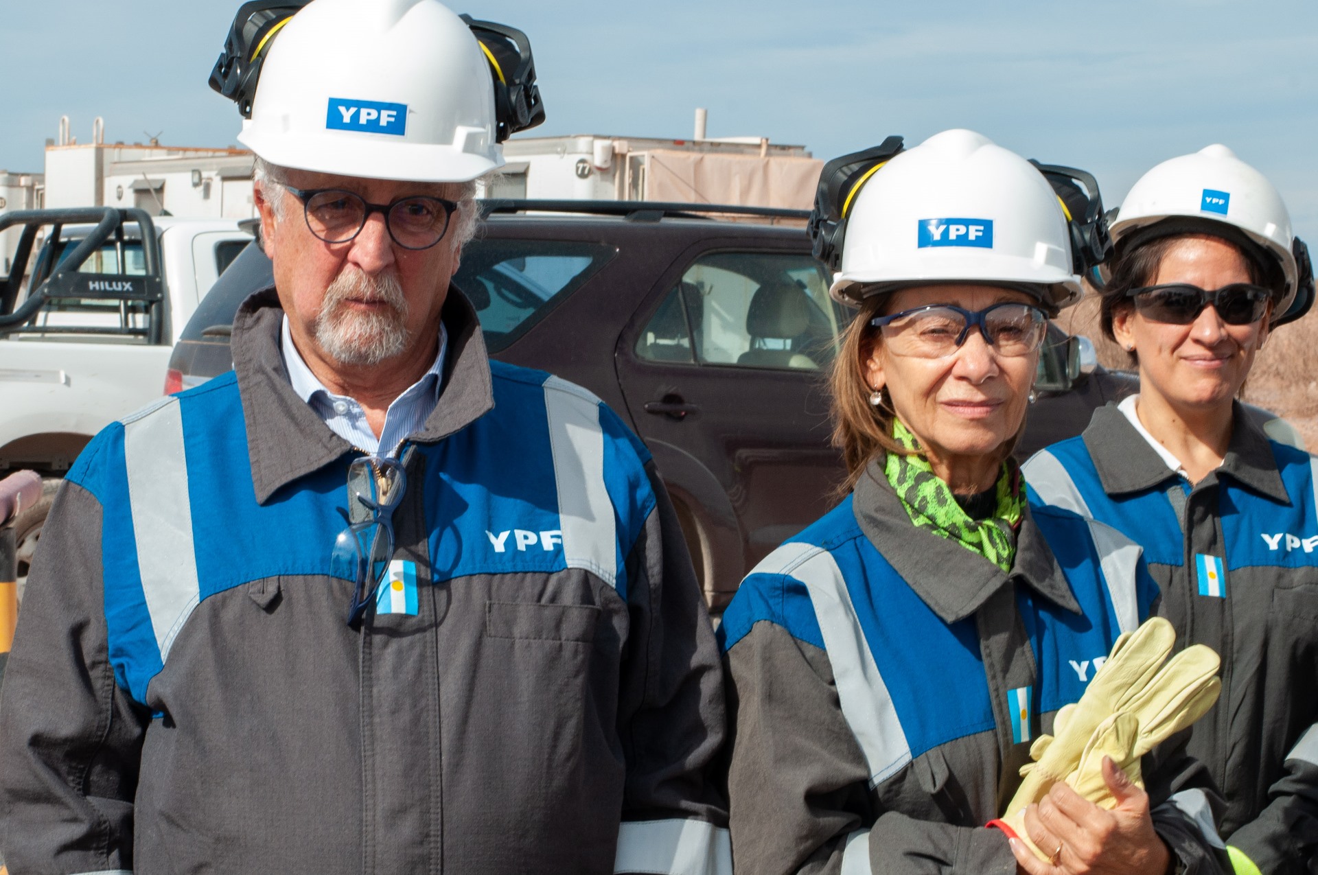 Alicia Aparicio visitó la planta de YPF de Vaca Muerta: “Esto significa soberanía energética”