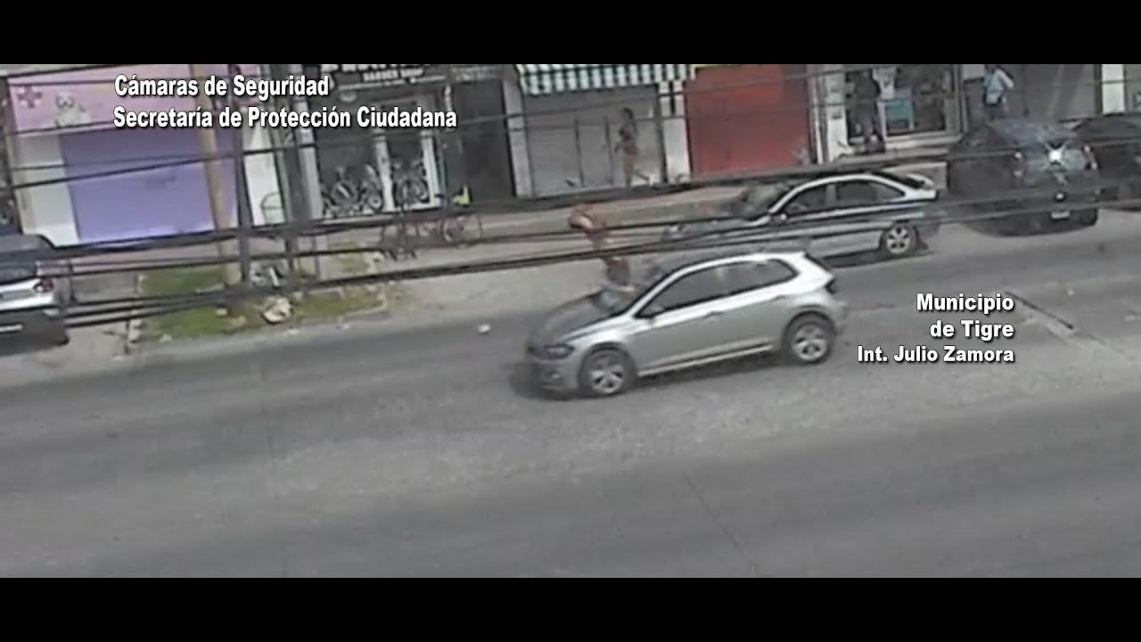 Estremecedor accidente en General Pacheco: lo chocó un auto y voló por los aires
