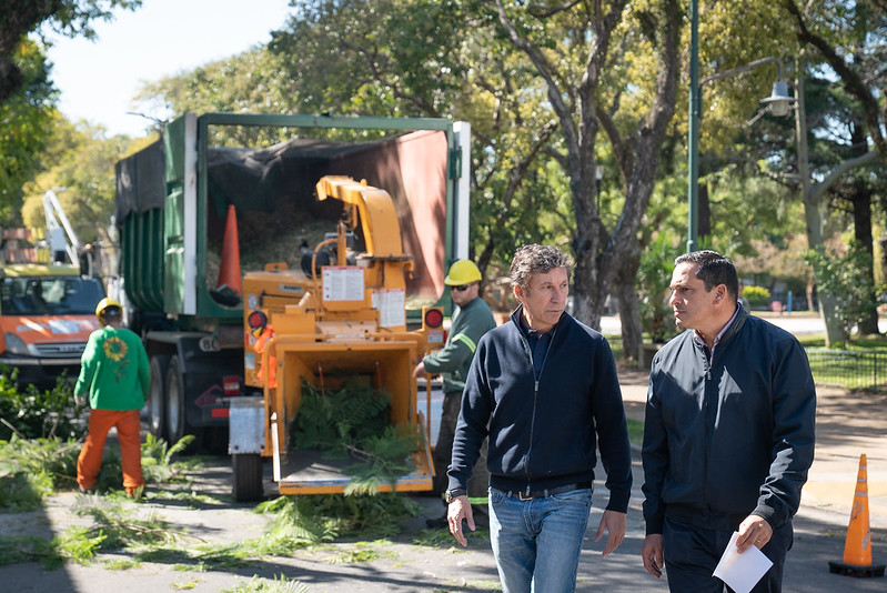 San Isidro comenzó su plan de poda sustentable en todo el distrito