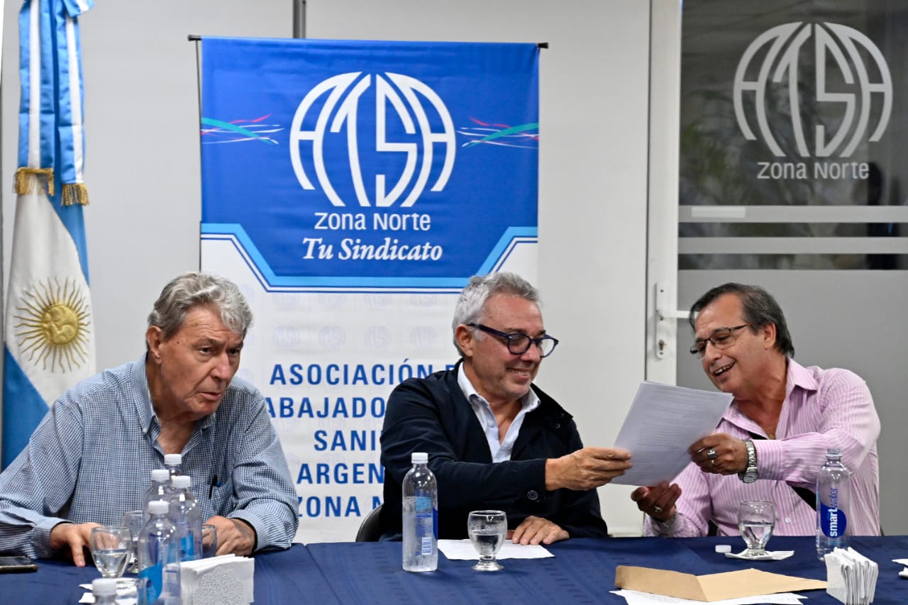 La Mesa Político Sindical de Tigre ratificó su apoyo a la gestión y a la candidatura del intendente Julio Zamora en las próximas elecciones