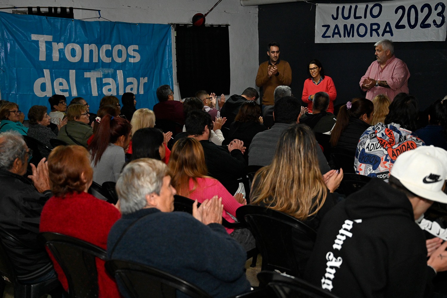 Organizaciones sociales, comunitarias y deportivas de Troncos del Talar se sumaron al pedido para que Julio Zamora sea candidato a intendente de Tigre
