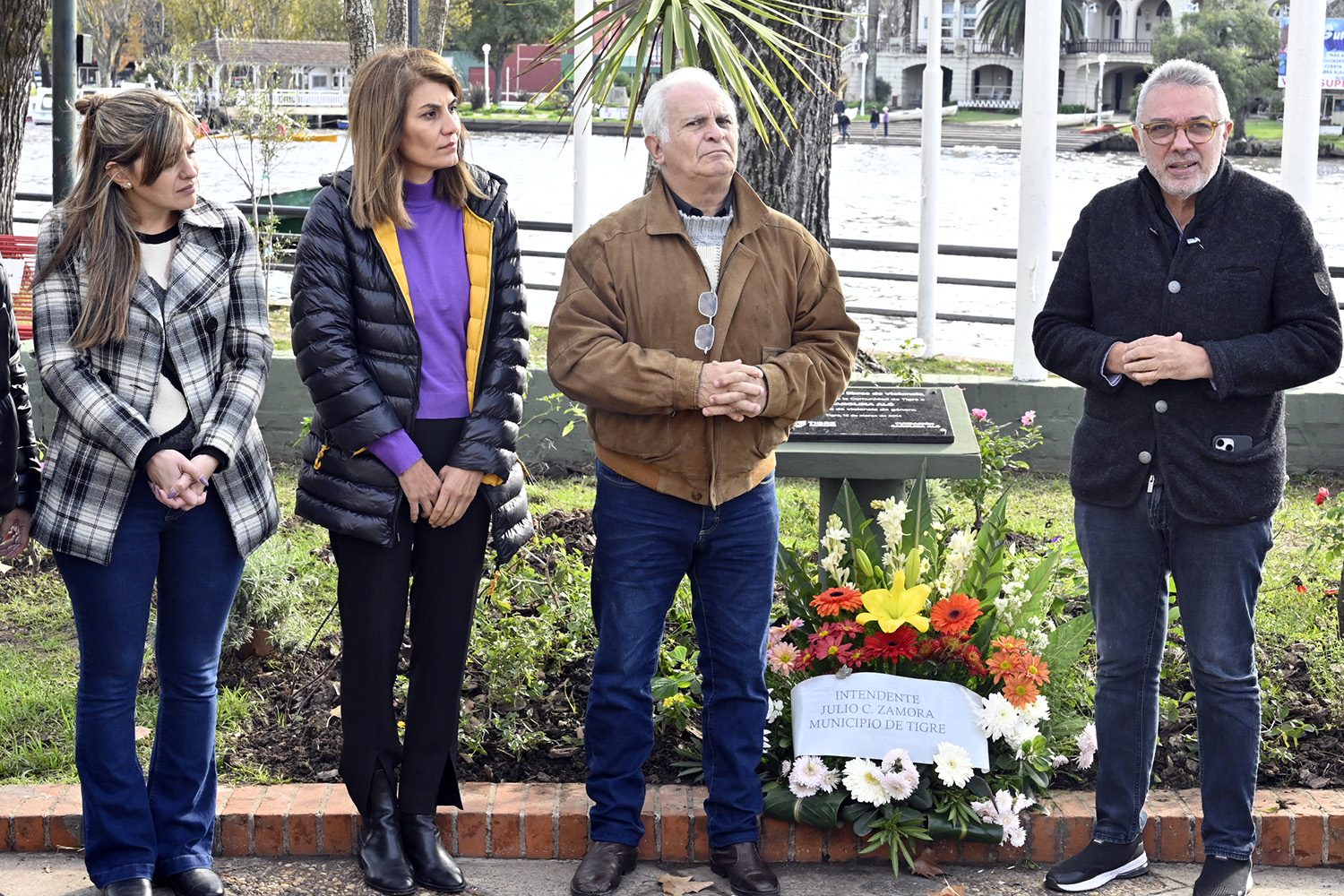 En un emotivo acto, Julio Zamora homenajeó la memoria de Carolina Aló a 27 años de su femicidio