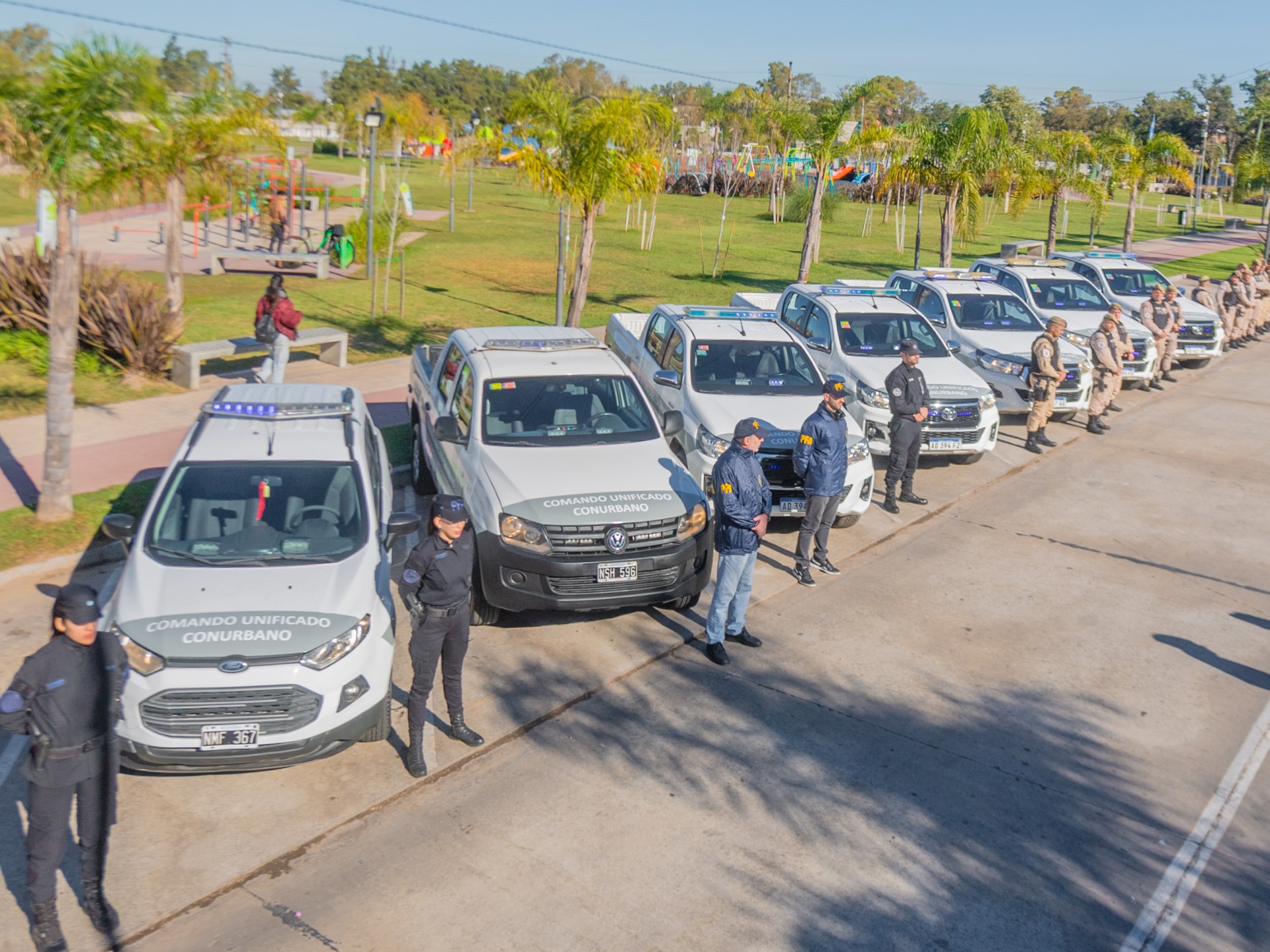 Se presentó en San Fernando el Comando Unificado Conurbano con fuerzas federales