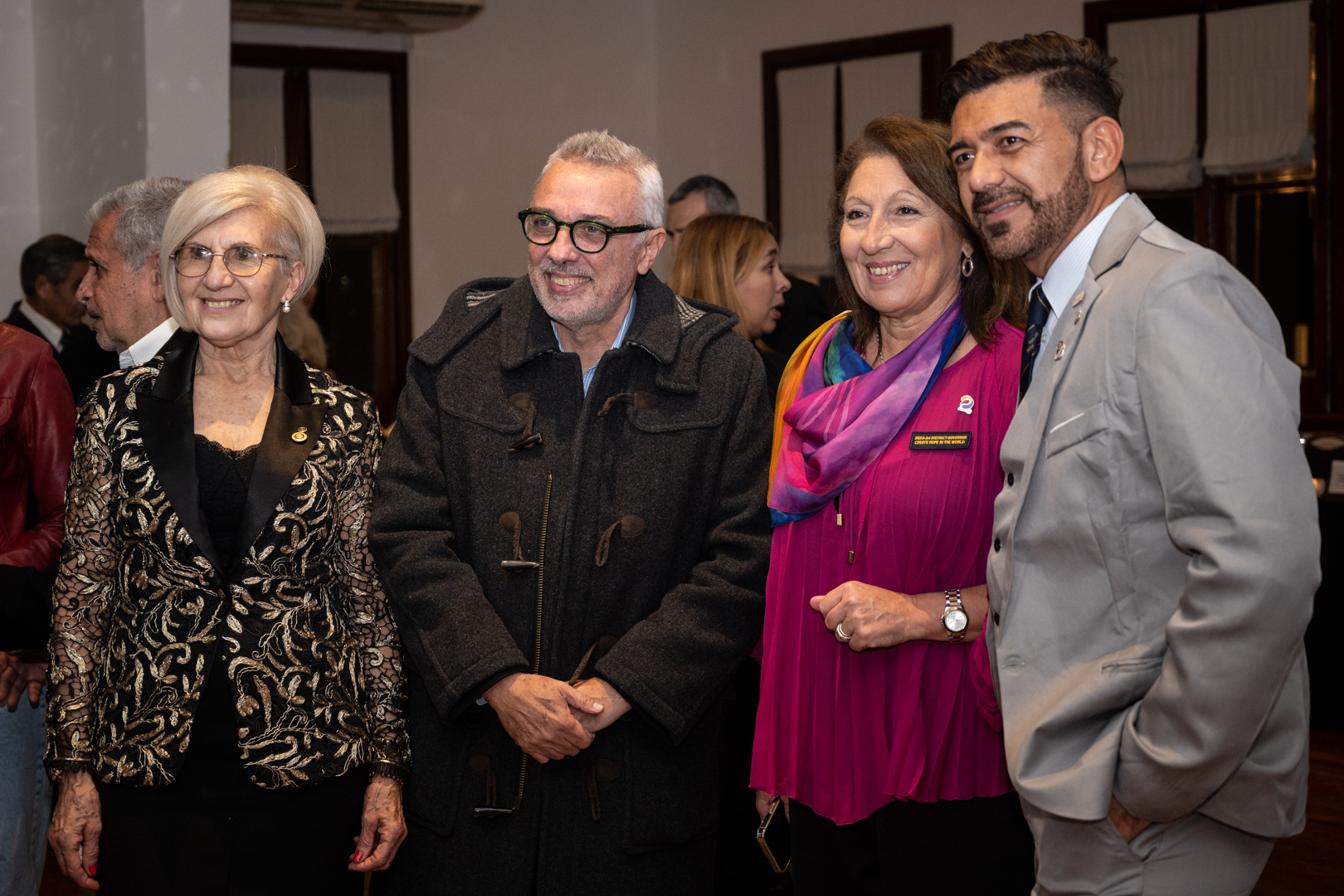 Junto al intendente Julio Zamora, el Rotary Club de El Talar realizó el cambio de sus autoridades