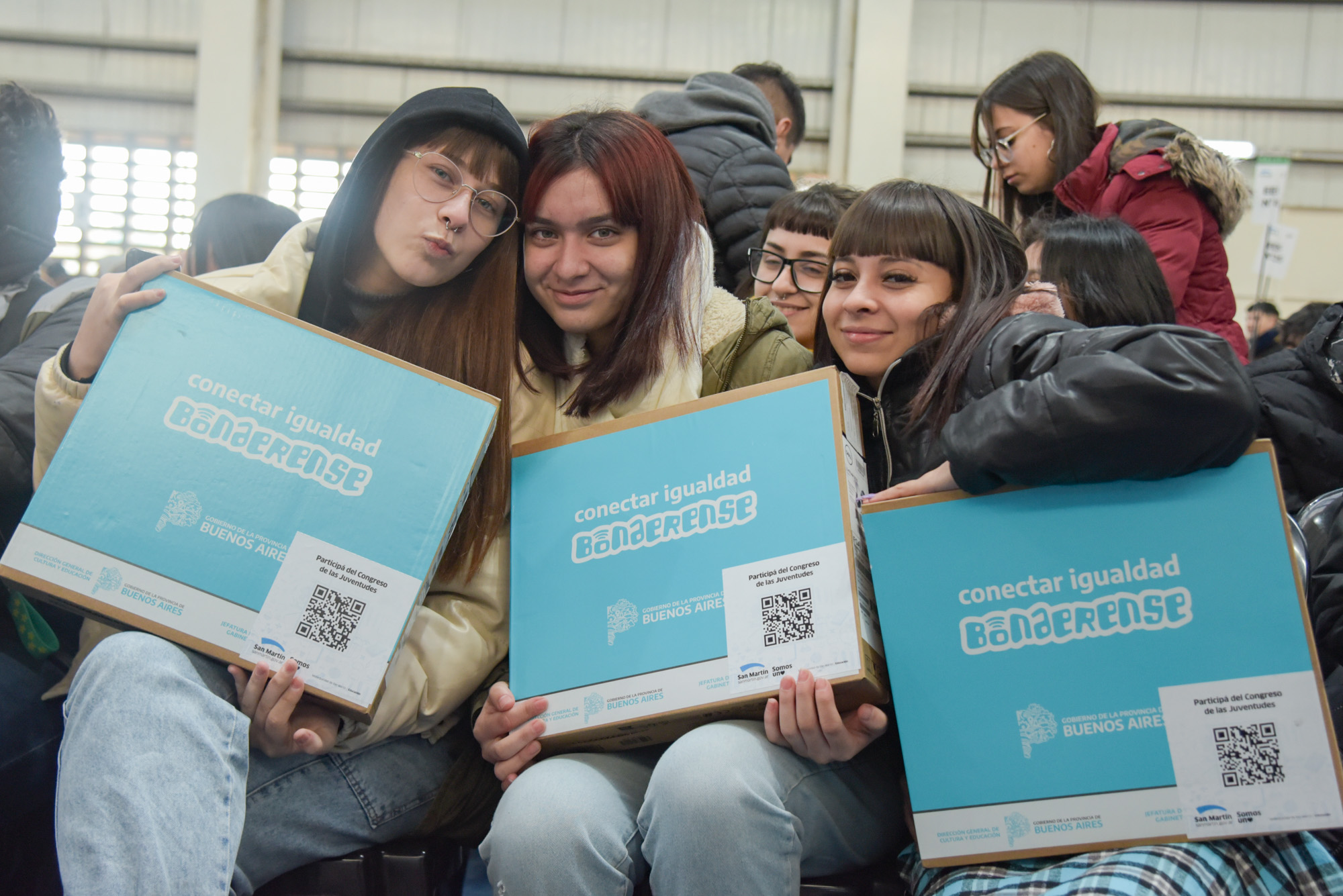 San Martín completó la entrega de más de 2.400 netbooks Conectar Igualdad Bonaerense