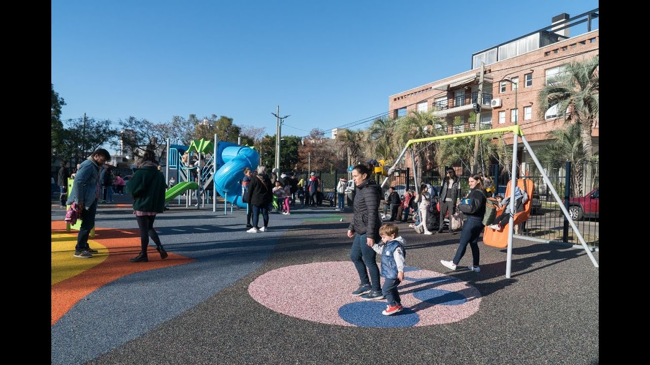 San Isidro: el Municipio renovó la Plaza Lourdes de Beccar