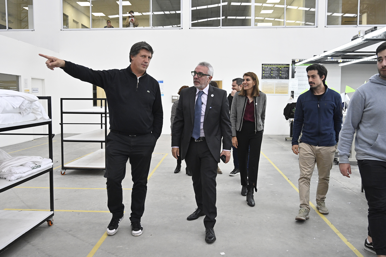 Julio Zamora visitó la empresa Will Der S.A en Ricardo Rojas